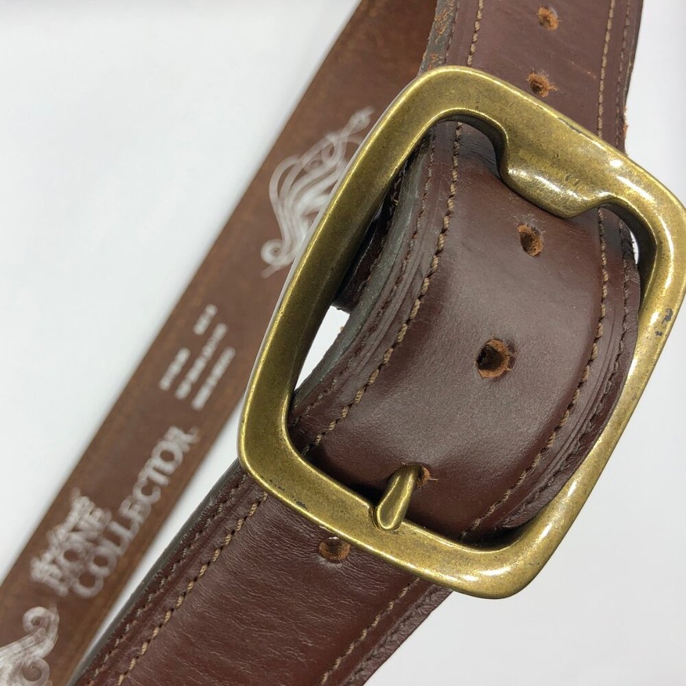 Michael Waddell's Bone Collector Brown Leather Belt Size 36